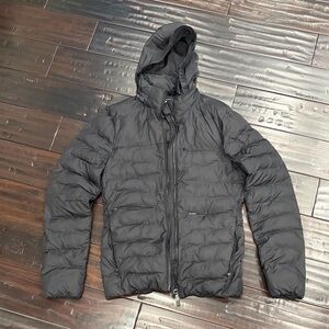 Figs Womens Black Puffer Jacket